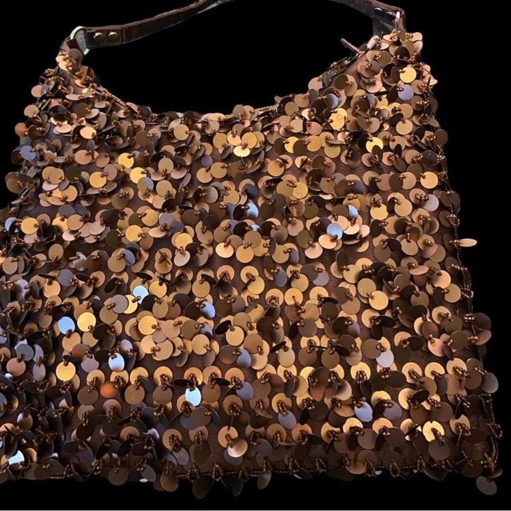 Sequin handbag